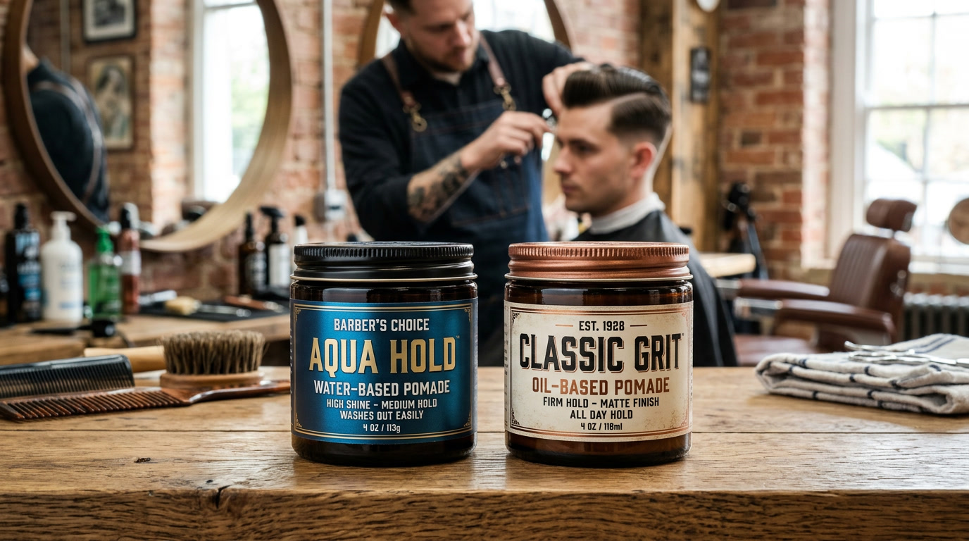 Review Pomade Water-Based vs Oil-Based untuk Gaya Rambut