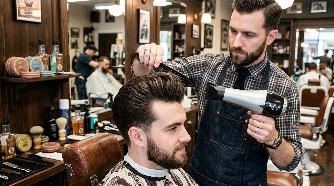 Tutorial Potongan Rambut Pompadour Klasik untuk Pria Modern